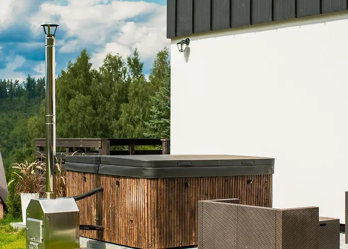 A Comfortable House In Kashubia For 5 People Semesterbostad *